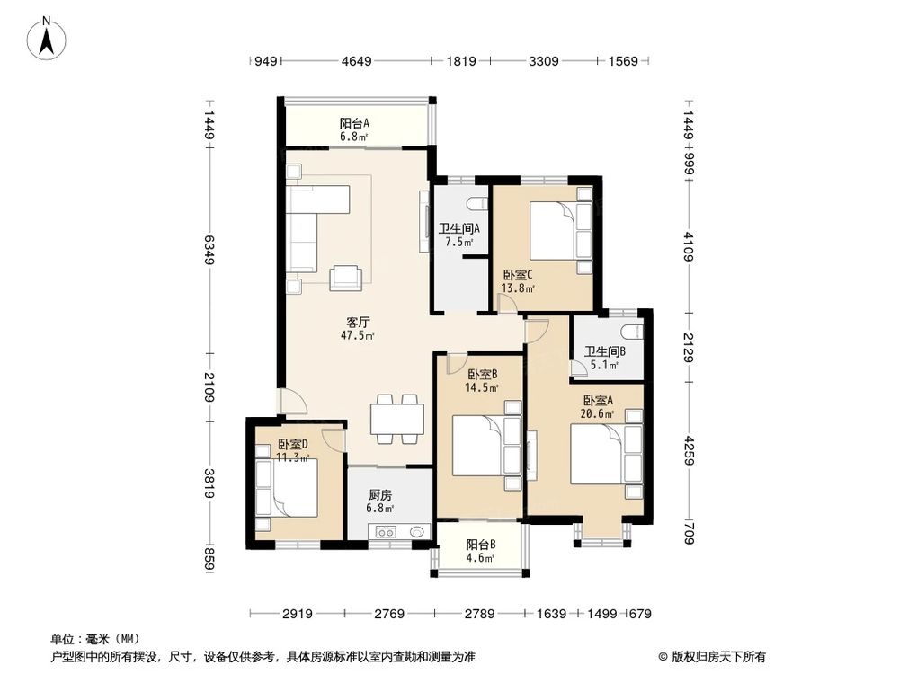 相似户型图