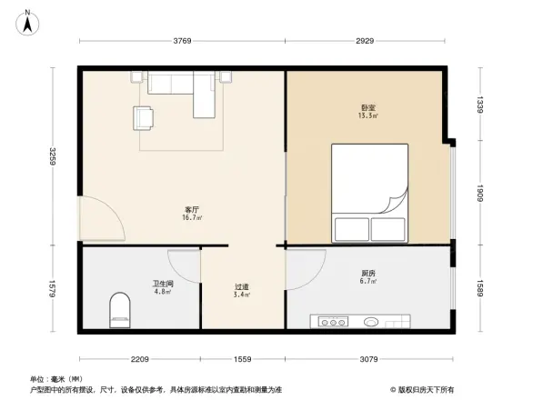 天盛壹中心户型图