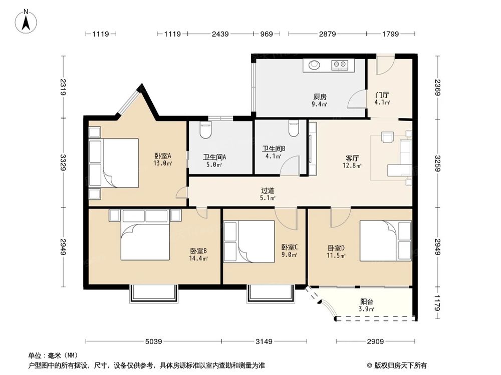 相似户型图