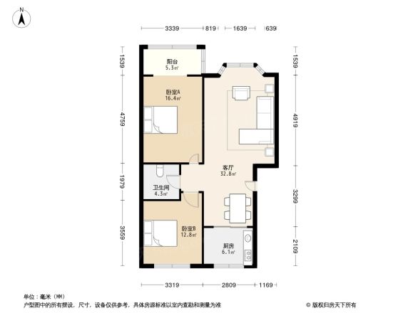 红阳二小区户型图