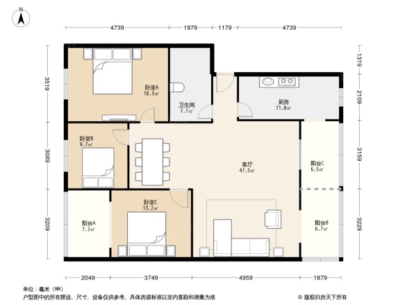 祥和里12号院户型图