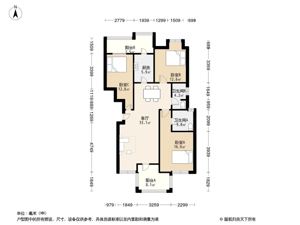 相似户型图