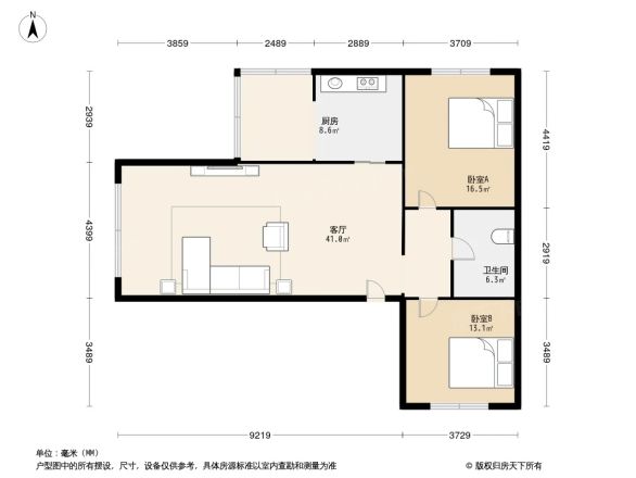 城北小区户型图