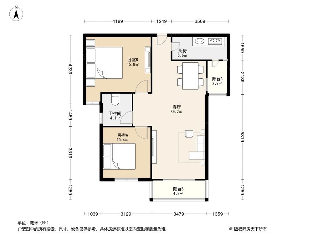 相似户型图