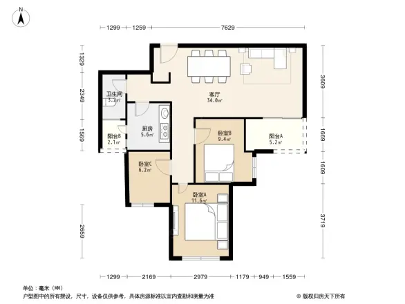 绿地国际花都一期户型图