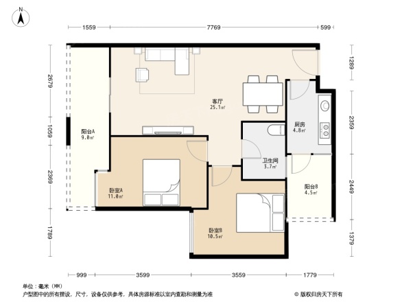 双峰嶺户型图