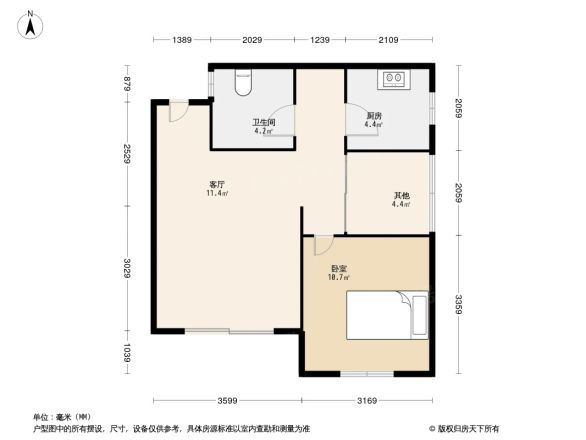 交大智能二期户型图