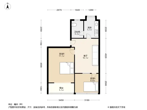 四道街3号院户型图