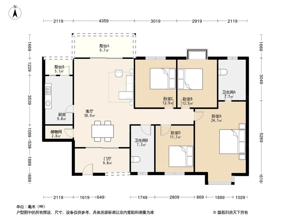 相似户型图