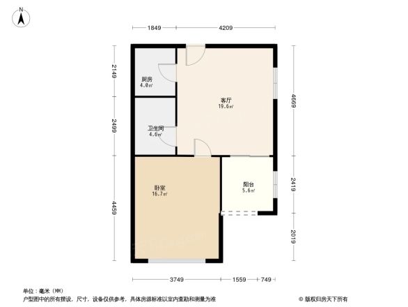复地雍湖湾户型图