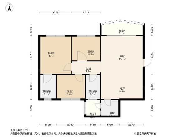 名厦园户型图
