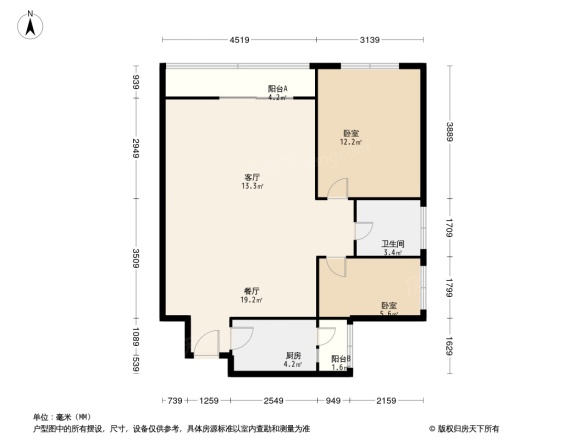丰泰东海山庄户型图