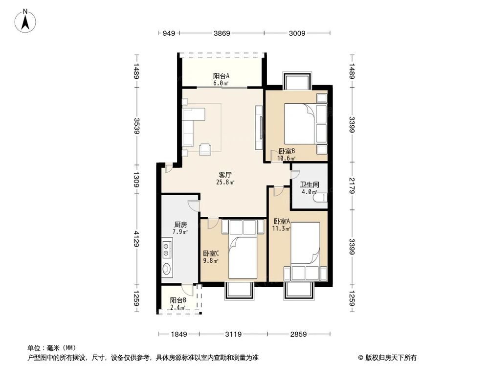 相似户型图