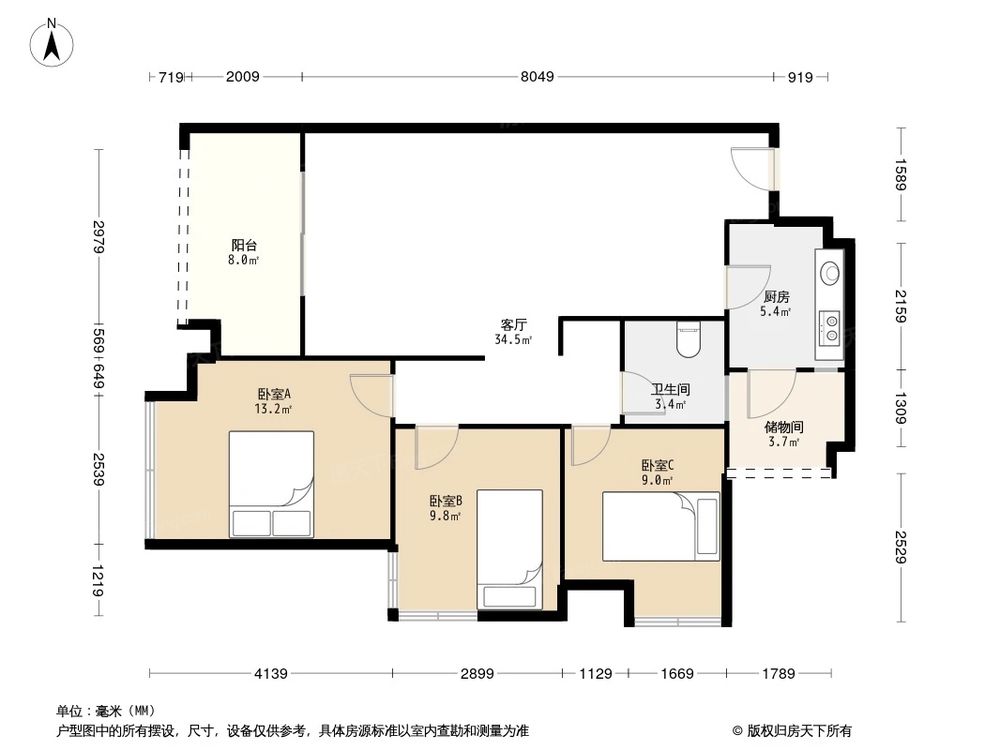 相似户型图