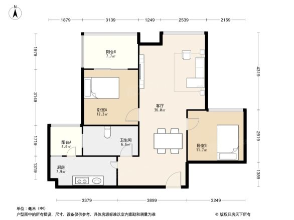 蜀郡二期户型图