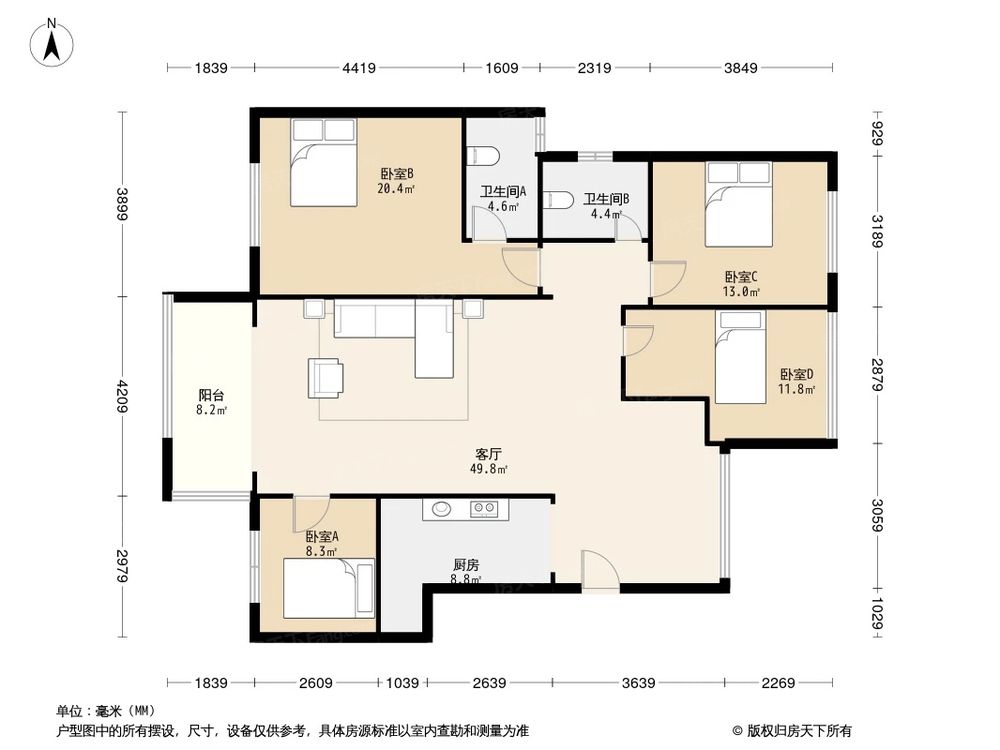 相似户型图