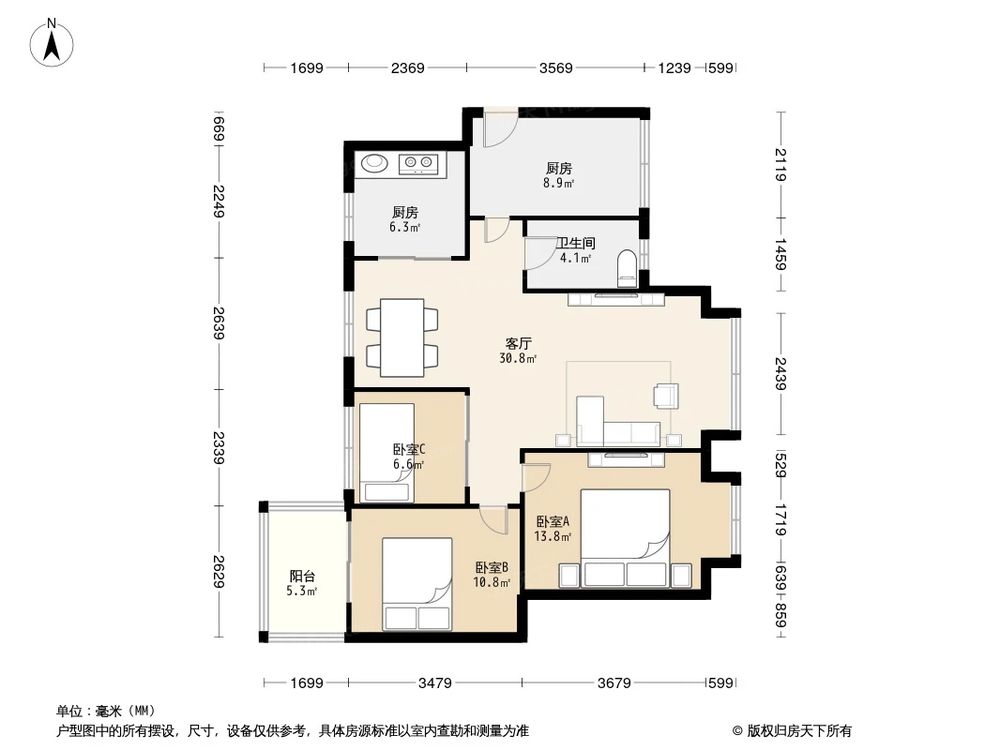 相似户型图
