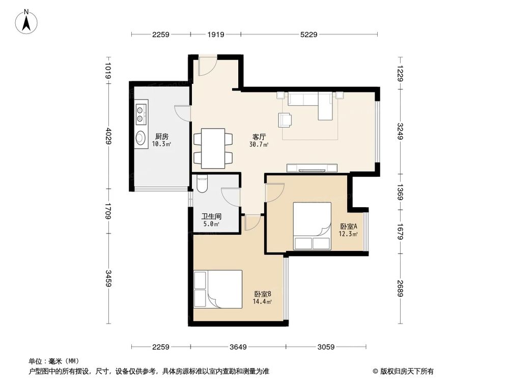 相似户型图