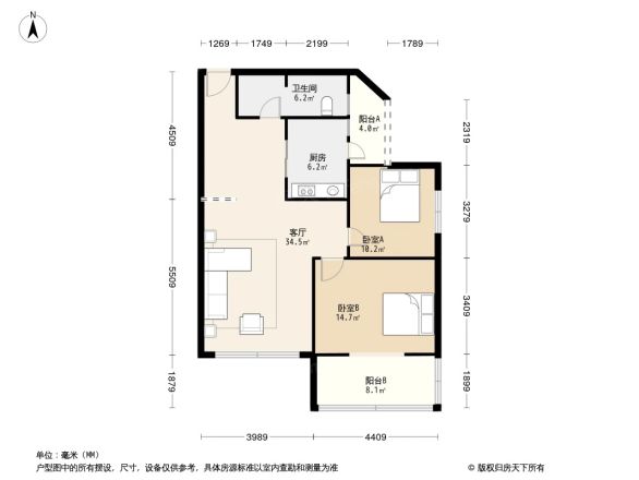 安居苑温江户型图