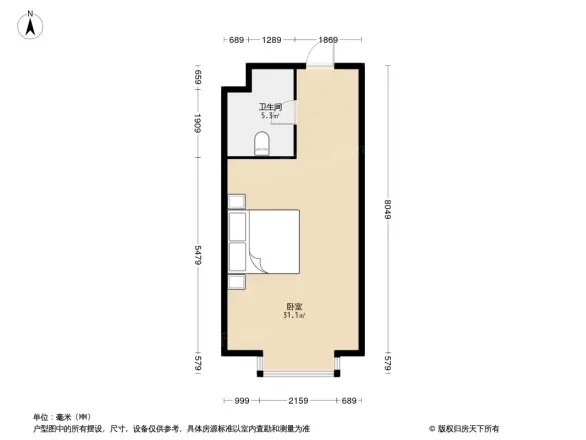 新华苑(人民南路)户型图