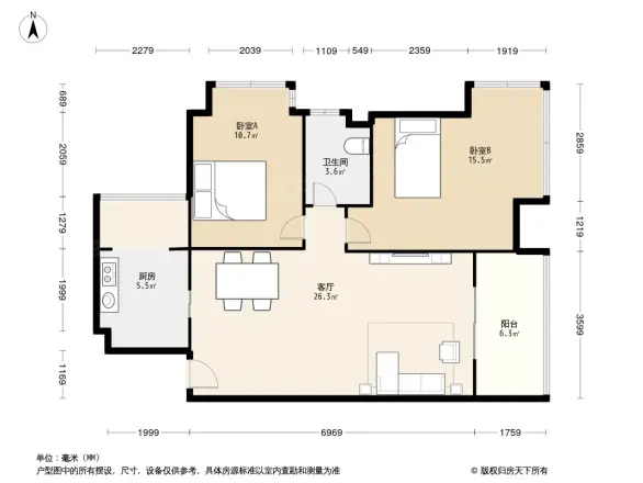 凯华丽景户型图