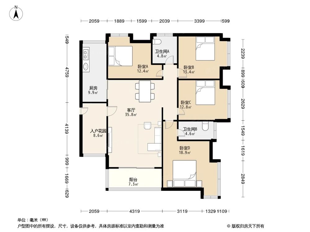 相似户型图