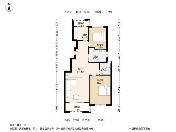 银亿上府户型图