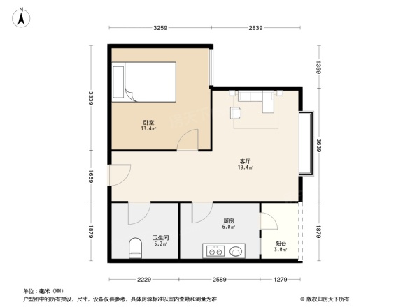 舜和家园A区户型图