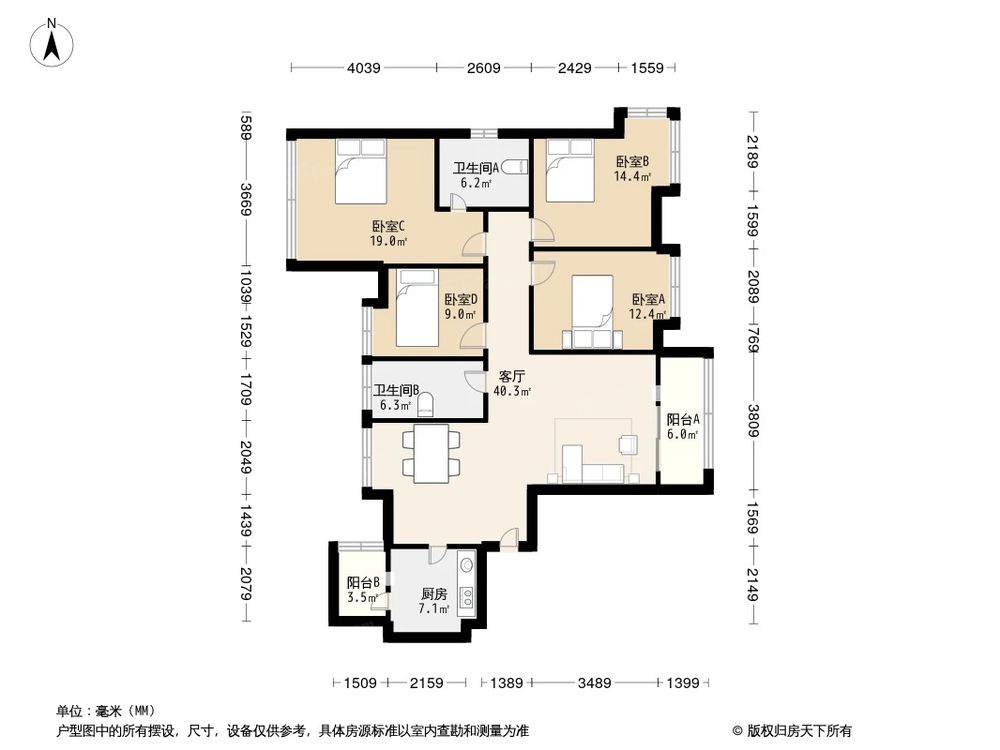 相似户型图