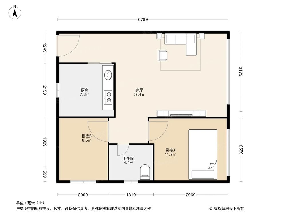 相似户型图