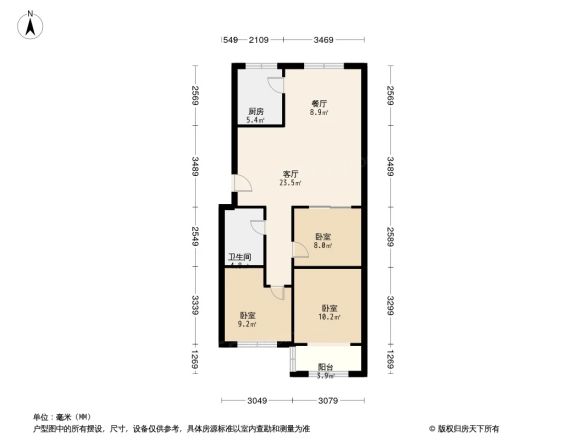 鼓楼洞街7号院户型图