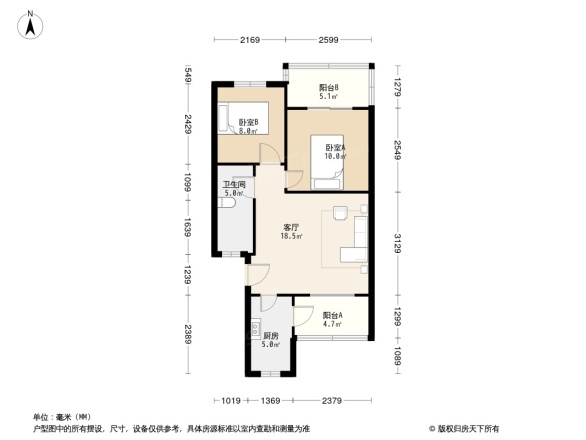 金科苑六区户型图