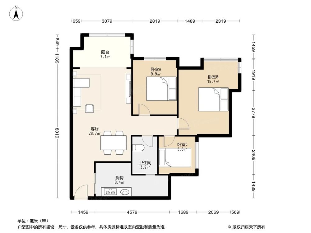 相似户型图