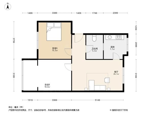 辉煌佳苑户型图