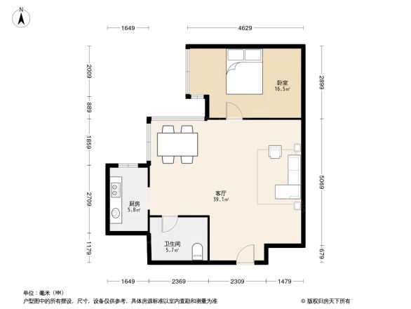 蓝水湾户型图