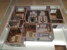 首创西江阅 3室2厅 东 南