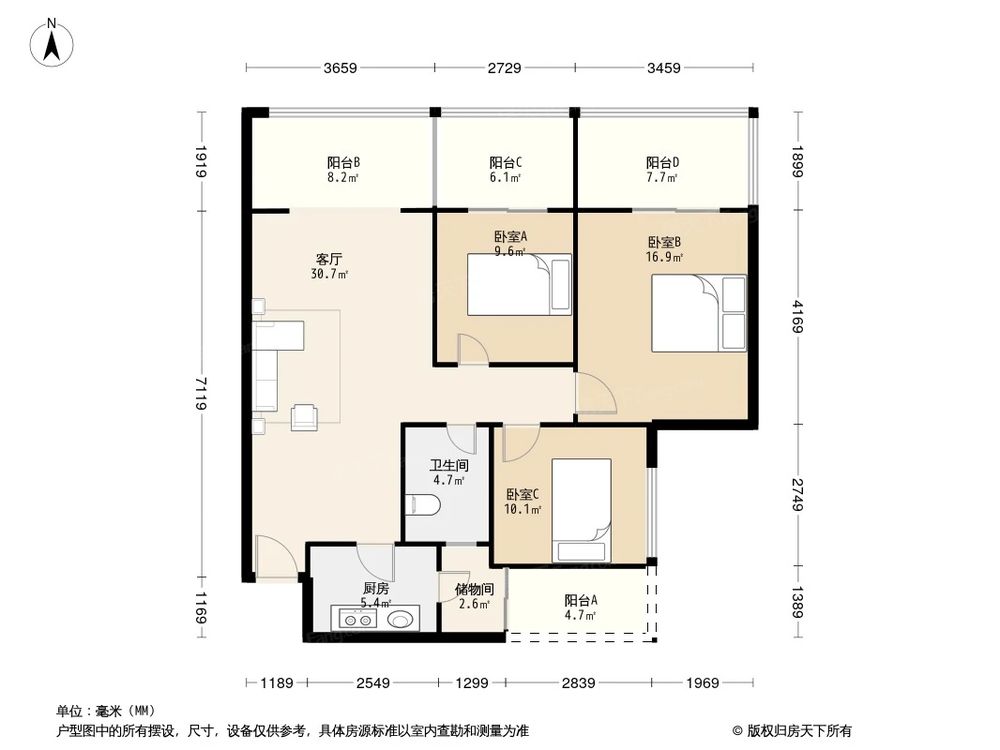 相似户型图