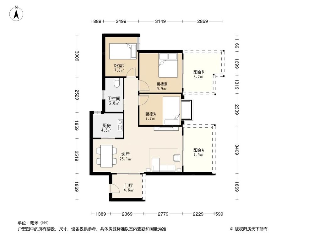 相似户型图