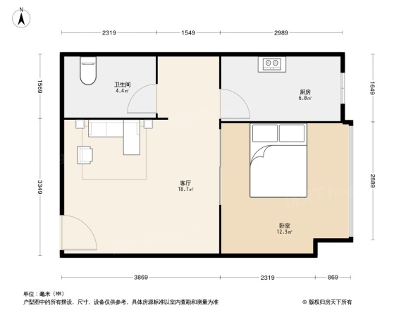 天盛壹中心户型图