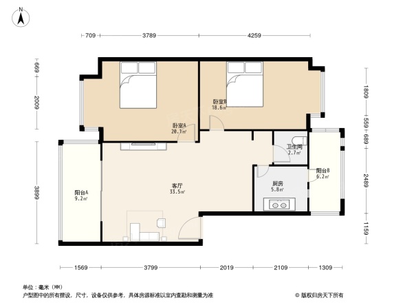 昭青怡园户型图