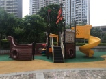 园林儿童游乐区实景图