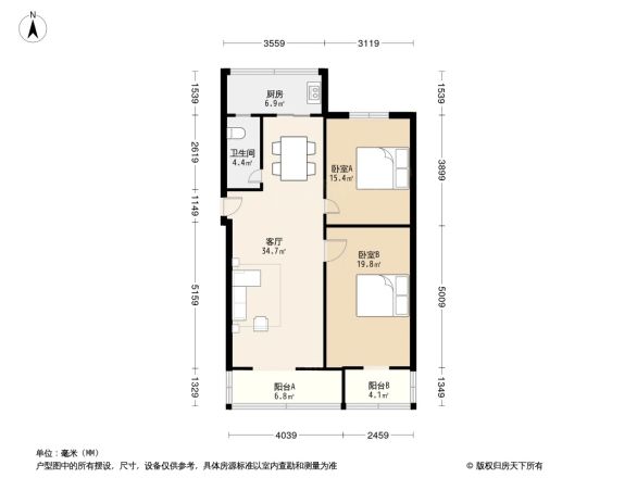 上翔街28号院户型图