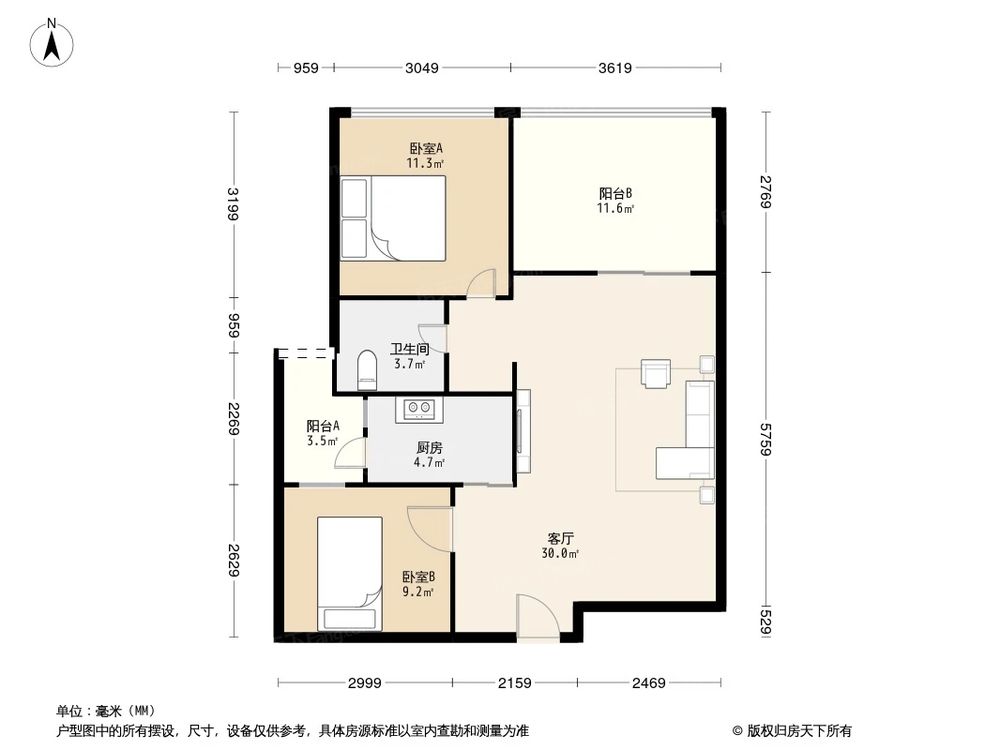 相似户型图
