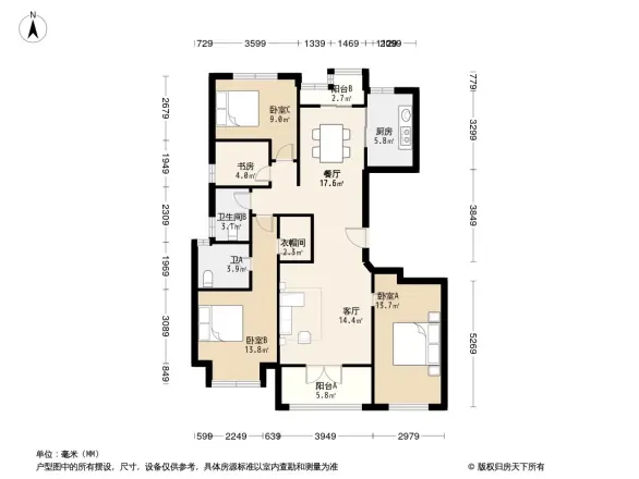 颐和湾花园户型图