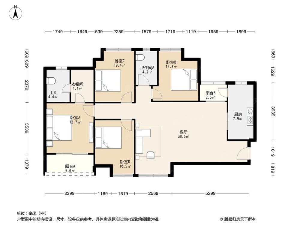 相似户型图