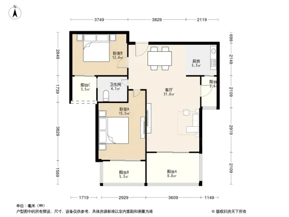 神仙树大院二期户型图