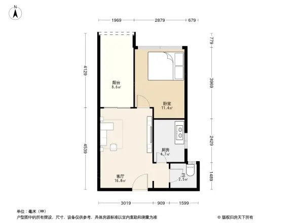 怡景城市花苑户型图