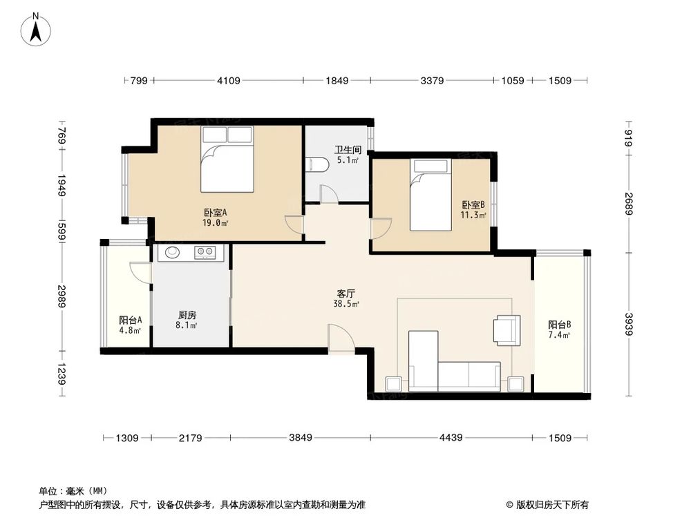 相似户型图