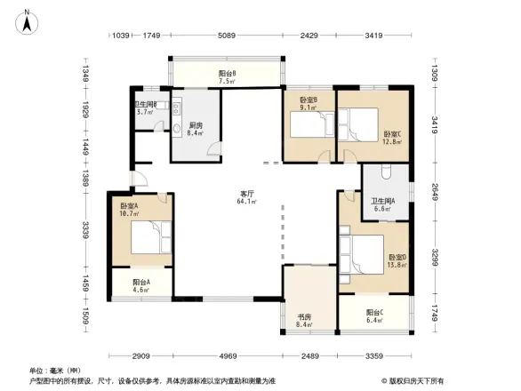 南桥花园户型图