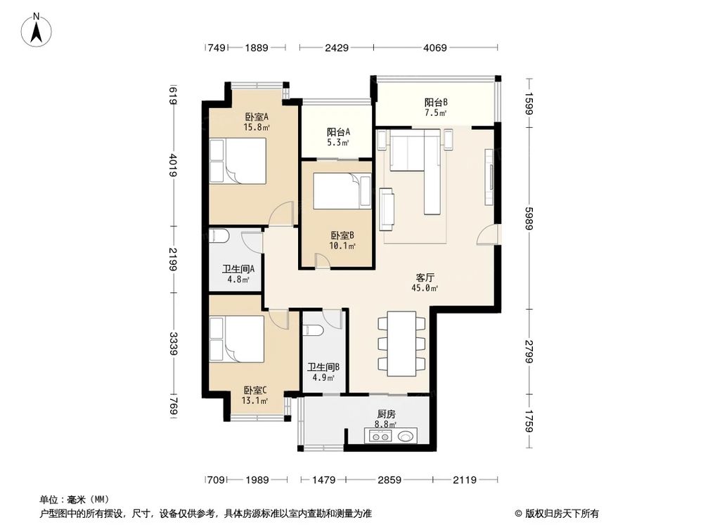 相似户型图